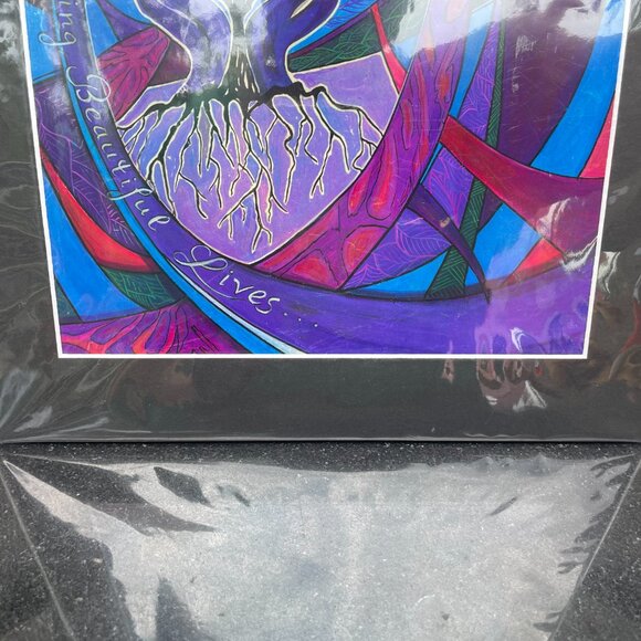 Pamela Cinnamon Contemporary Art Print Creating Beautiful Lives Tree of Life New - Picture 4 of 5